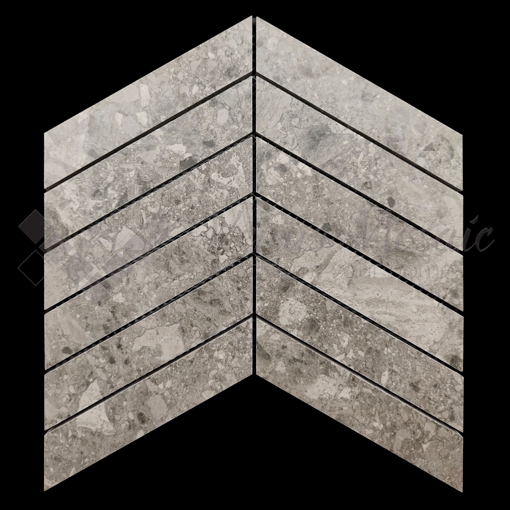 Arrow Pattern Tile Venus Mosaic Porcelain Arrow Tile – Mosaic Tiles Philippines