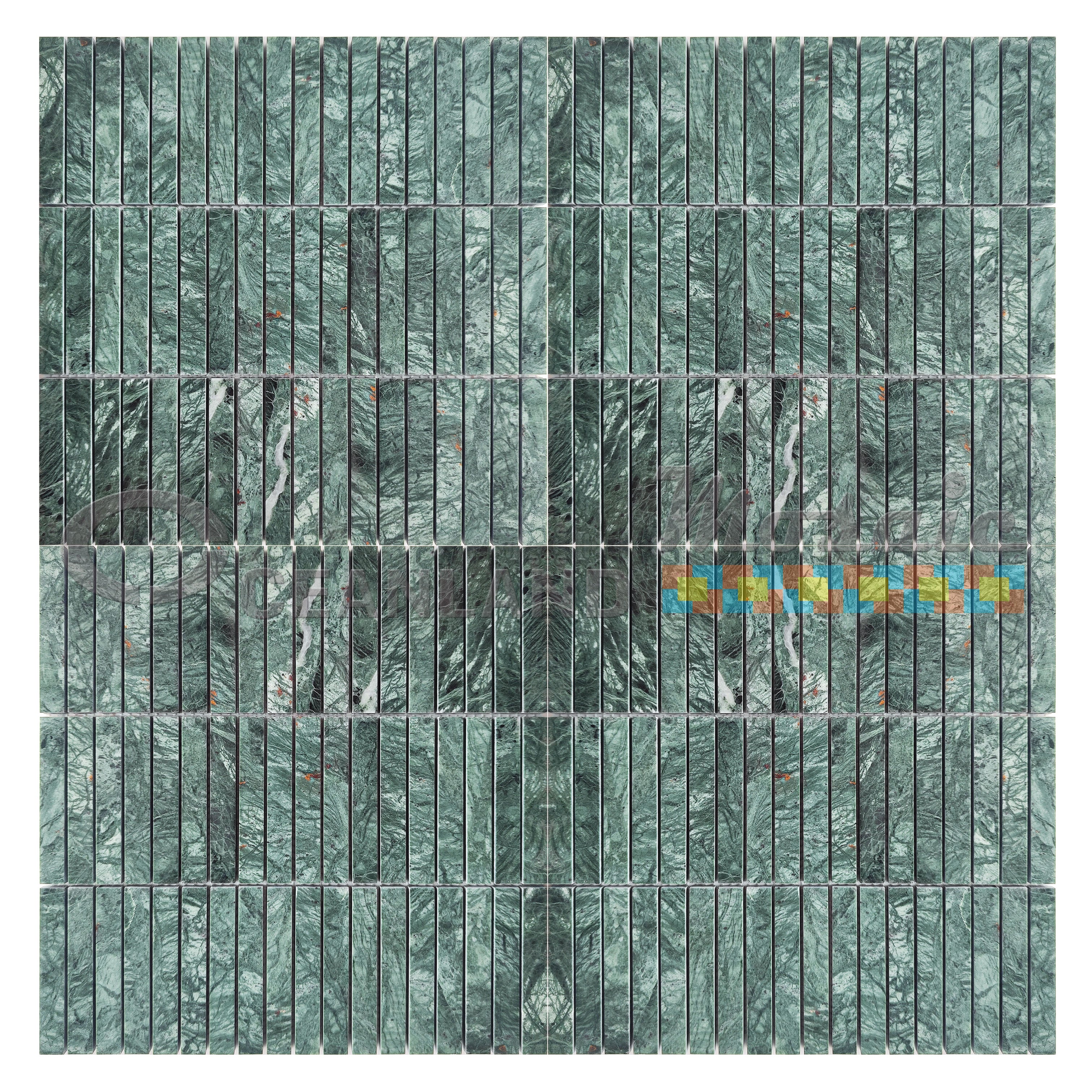 Oceanland Mosaic Linear Marble Tile