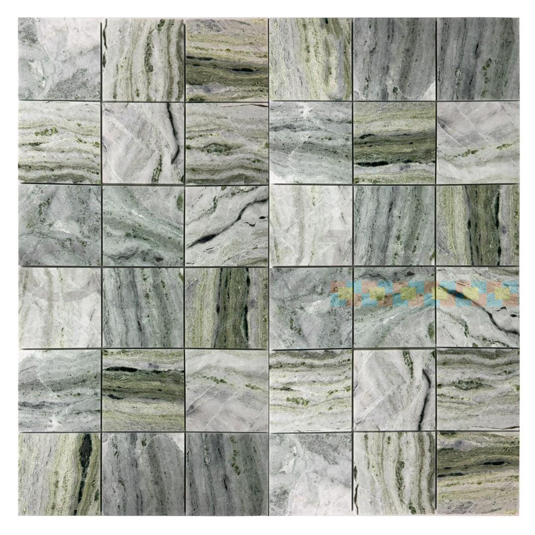Oceanland Mosaic Jade Marble Tile – Mosaic Tiles Philippines