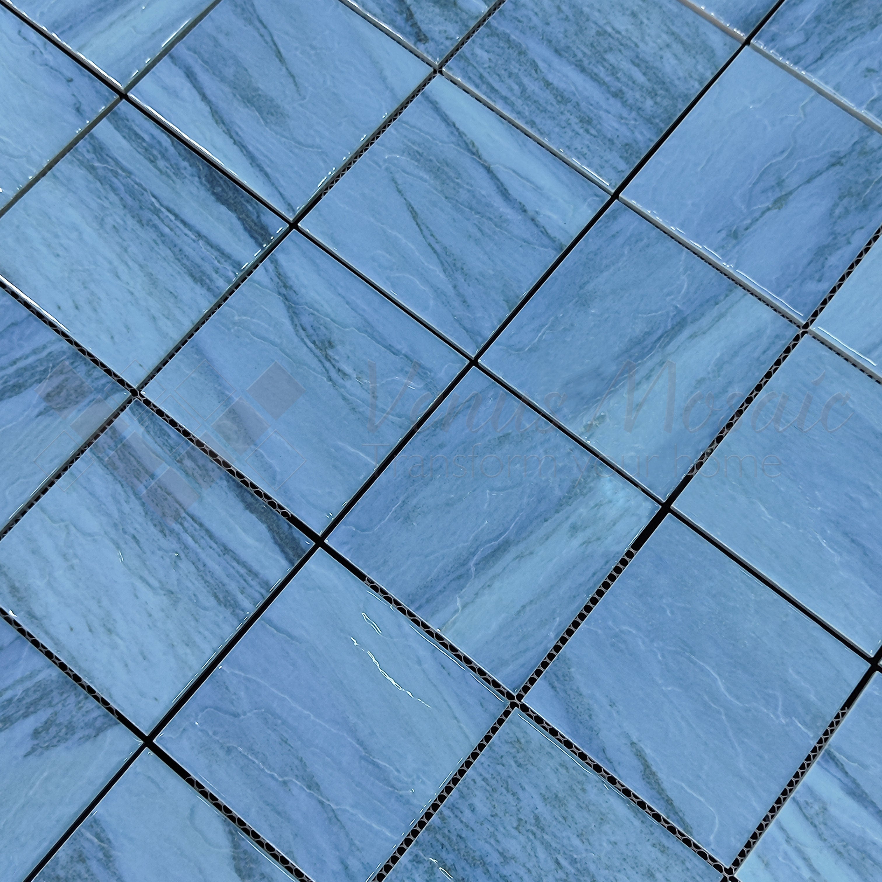 Venus Mosaic Porcelain Aqua Bora Tile