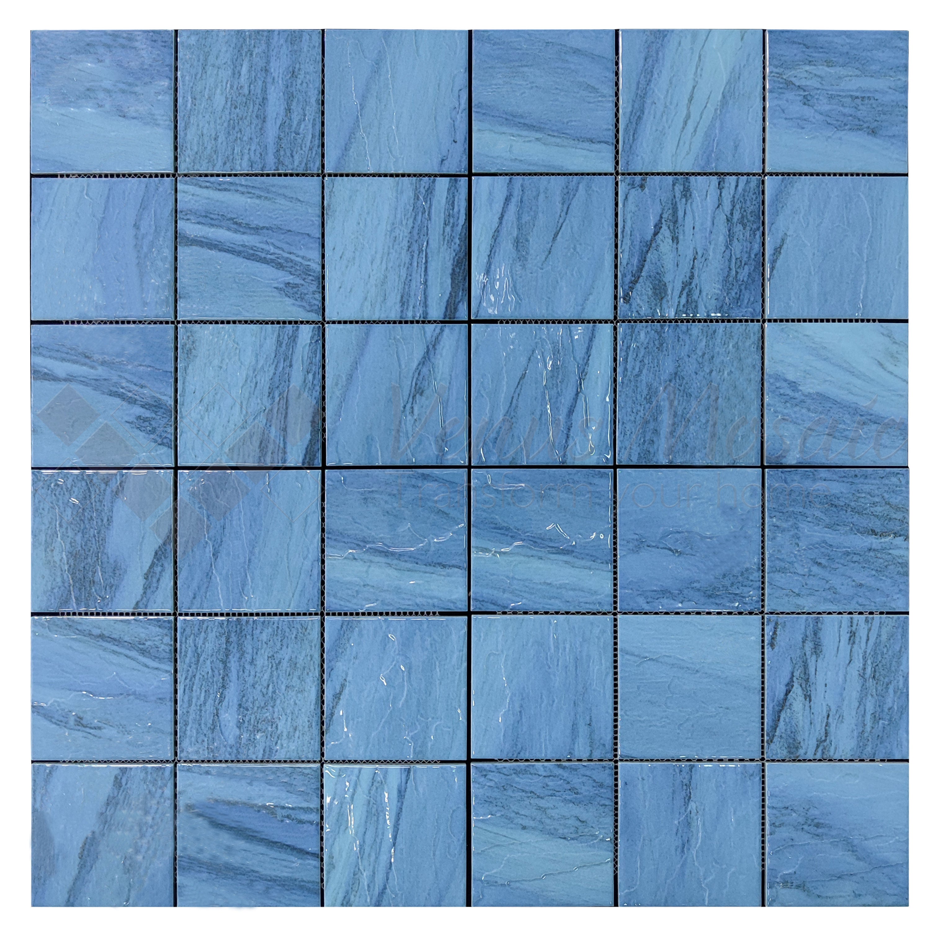 Venus Mosaic Porcelain Aqua Bora Tile