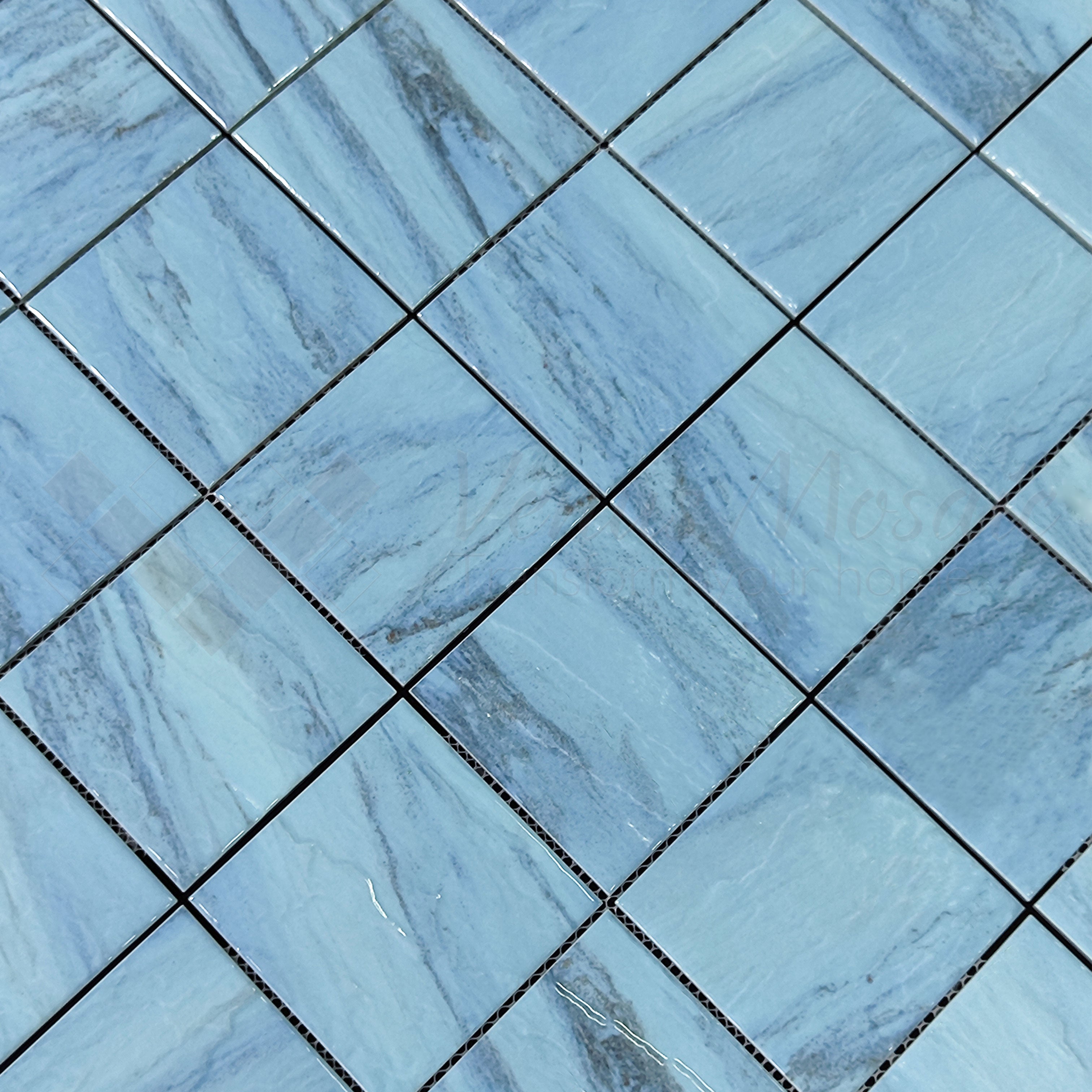 Venus Mosaic Porcelain Aqua Bora Tile