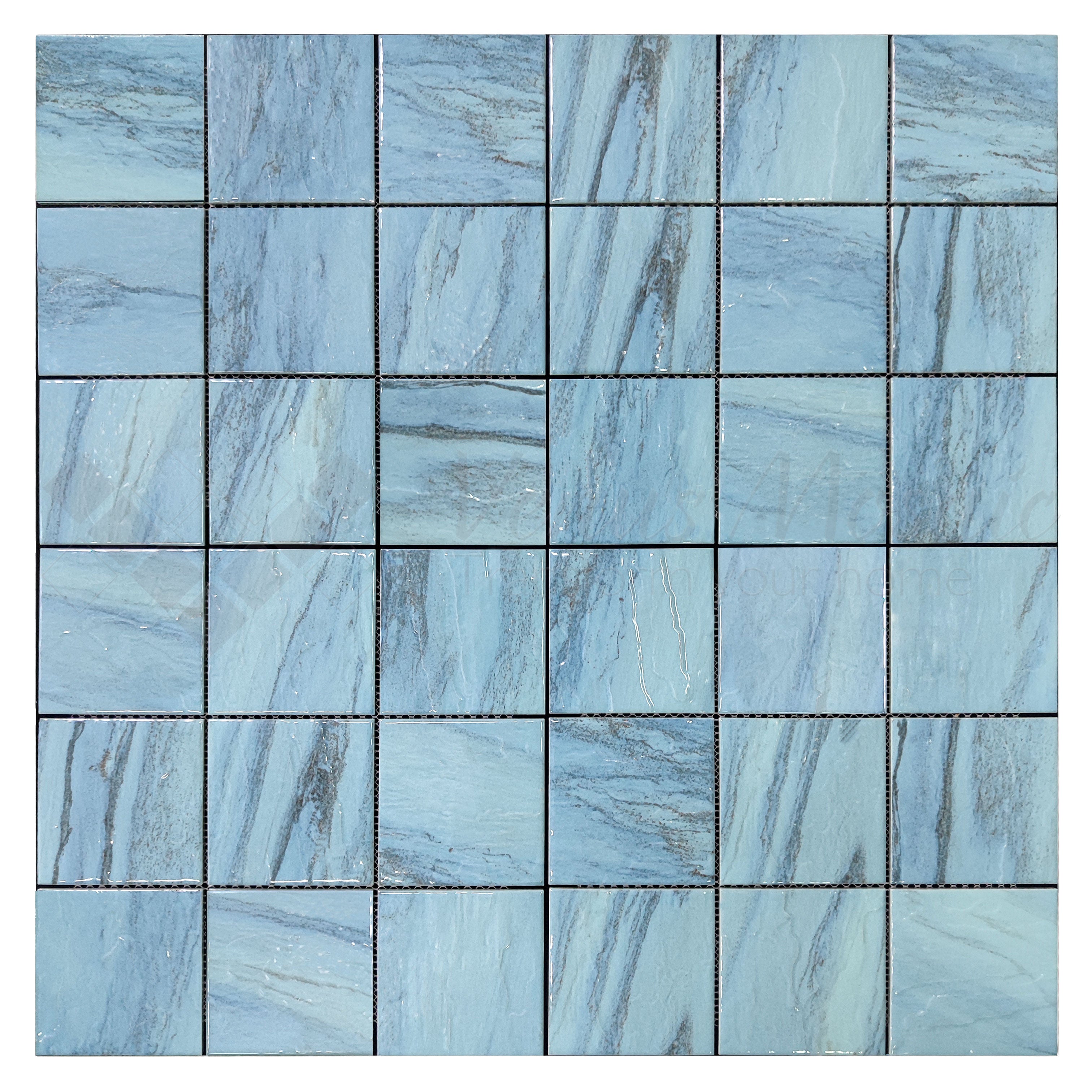 Venus Mosaic Porcelain Aqua Bora Tile