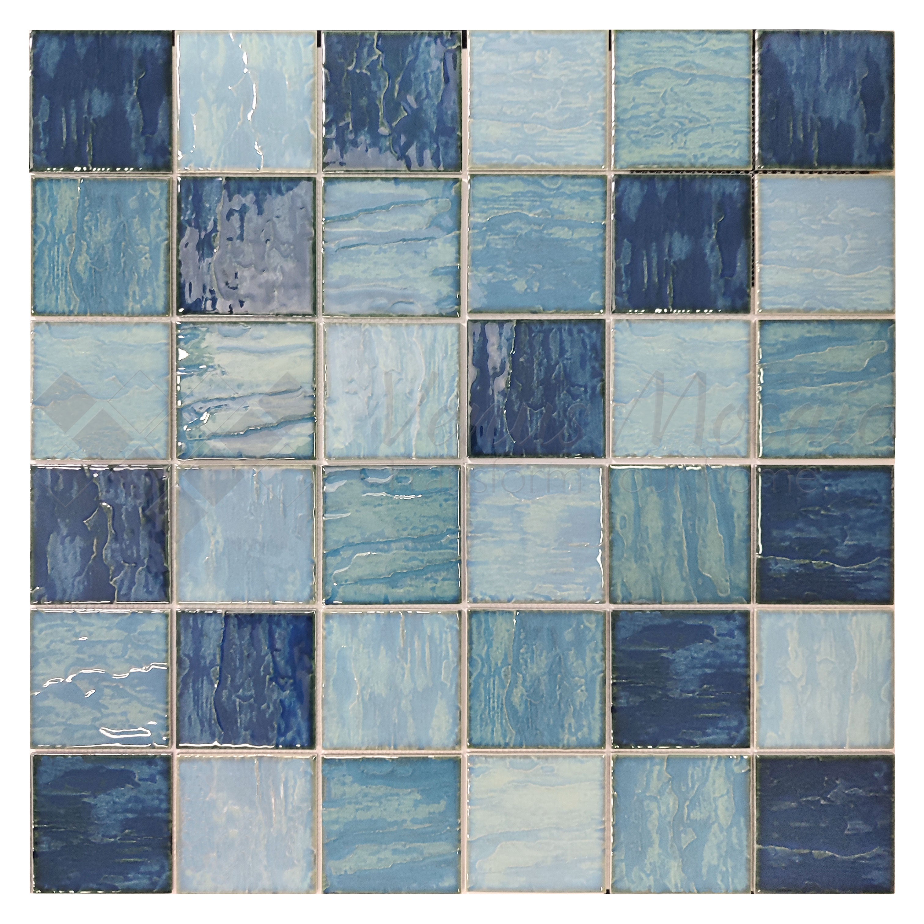 Venus Mosaic Porcelain Aqua Bora Tile