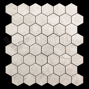 Venus Mosaic Porcelain River Hexagon Tile