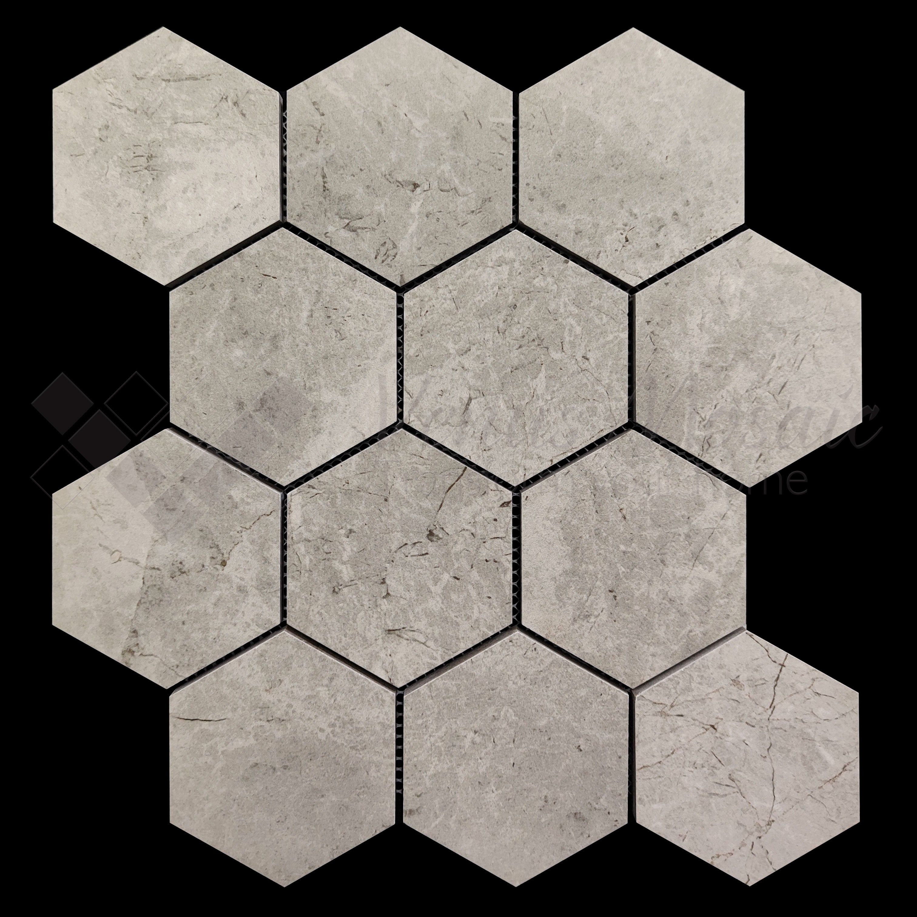 Venus Mosaic Porcelain River Hexagon Tile