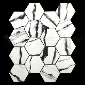 Venus Mosaic Hexagon - Eco Glass Mosaic