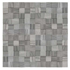 Venus Mosaic Sandstone 3D Checkered Tile