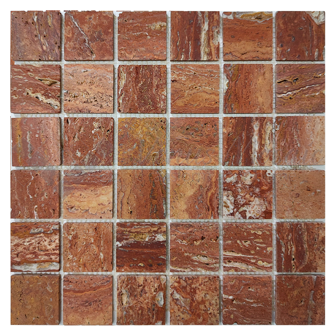 Venus Mosaic Rosa Stone Tile