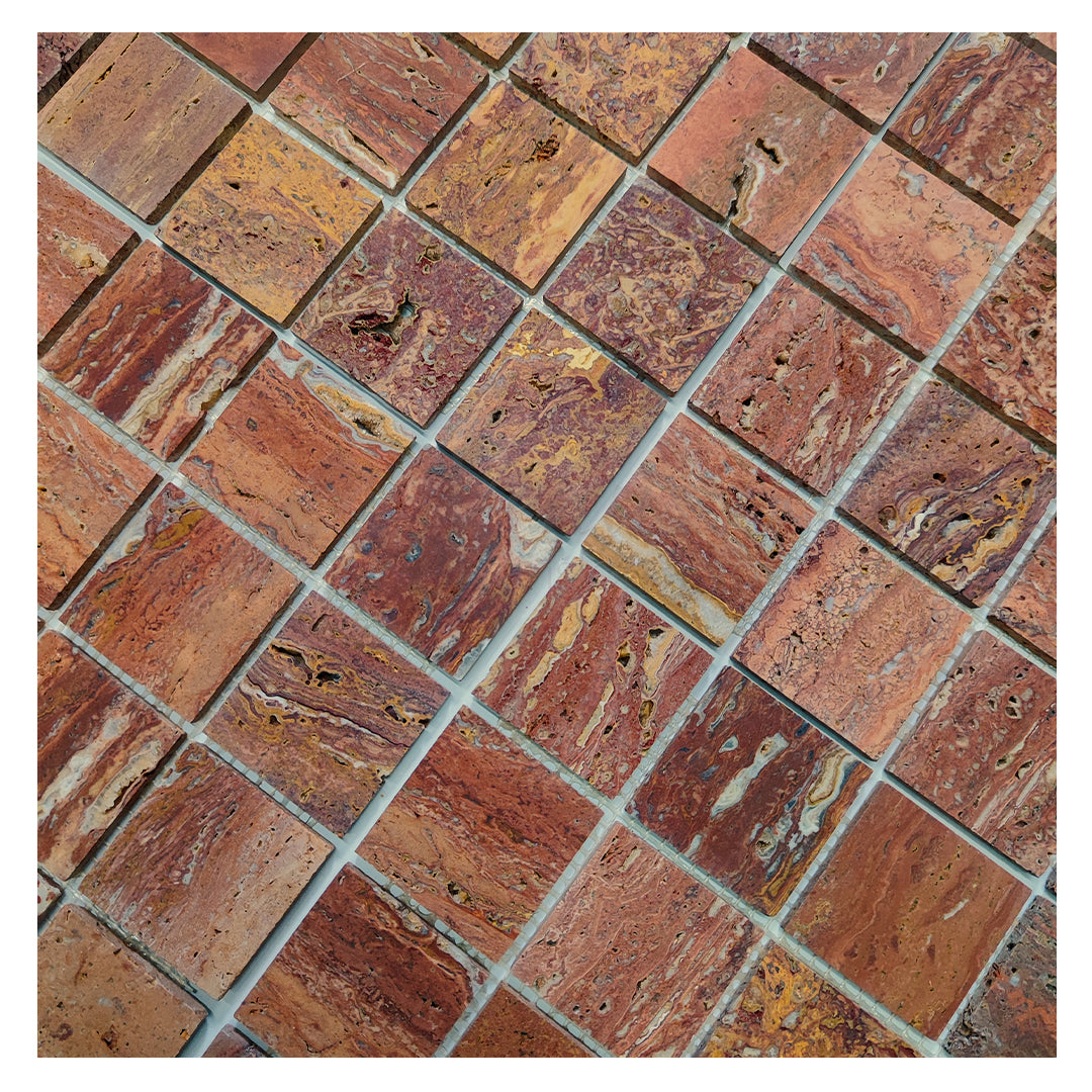 Venus Mosaic Rosa Stone Tile