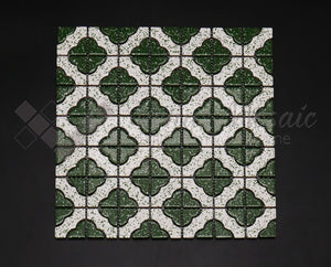 Venus Mosaic Porcelain Clover Tile