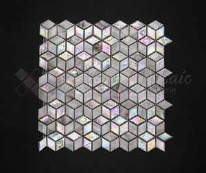 Venus Mosaic Hexagon Glass Tile