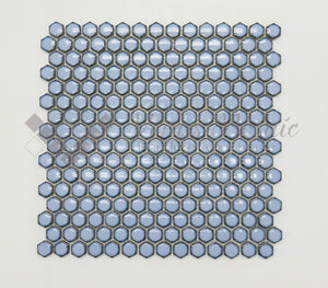 Venus Mosaic Porcelain Hexagon Penny Tile