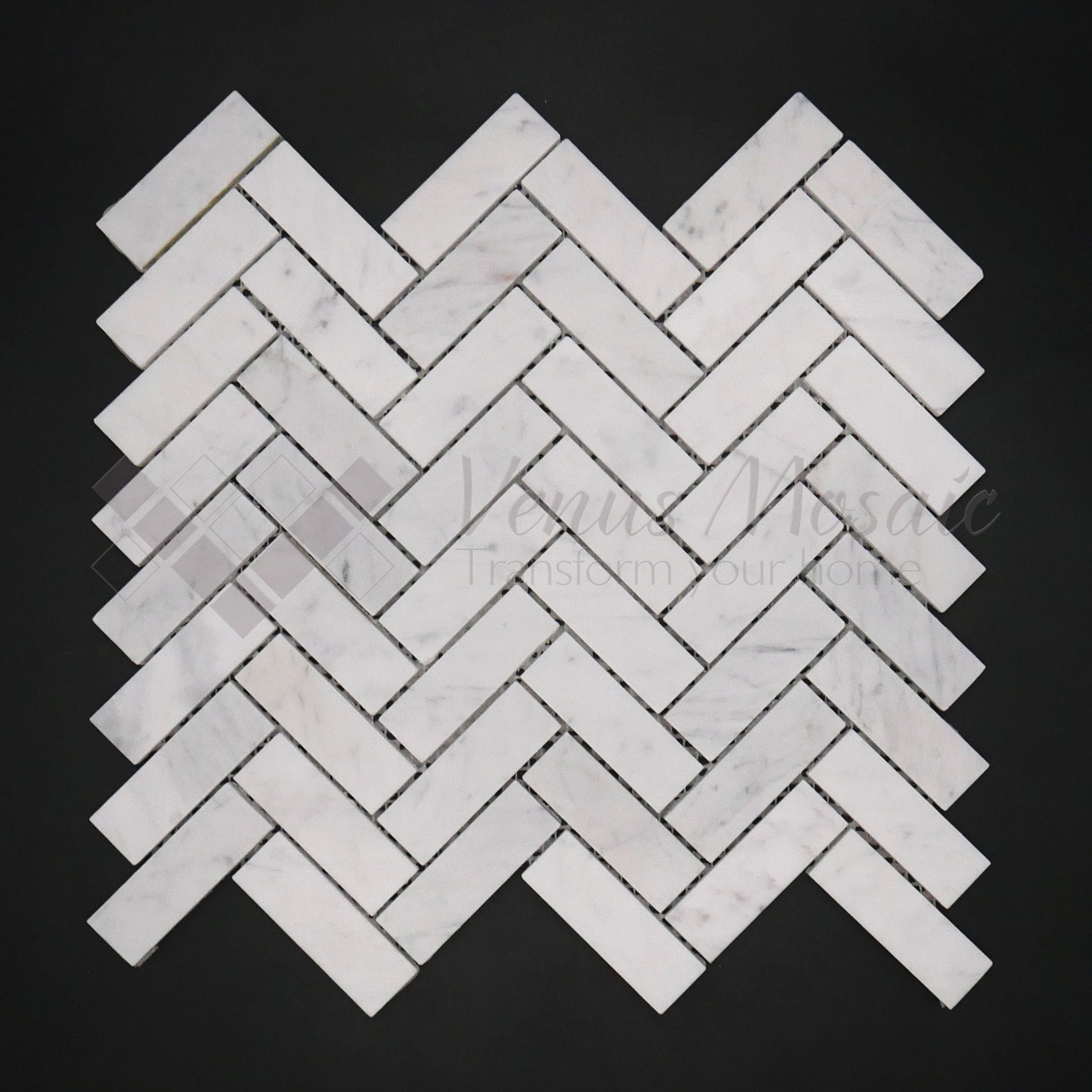 Venus Mosaic Marble Herringbone