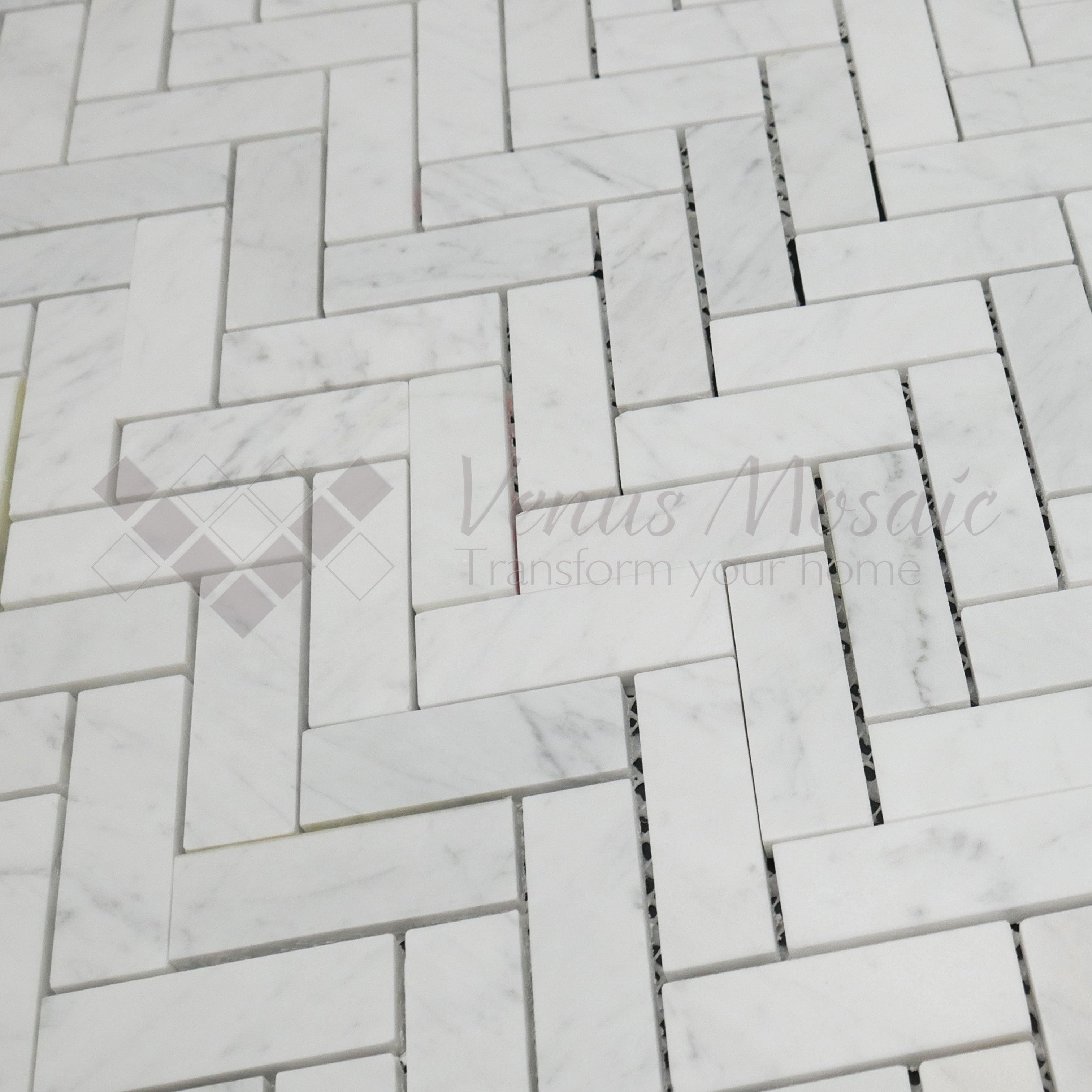 Venus Mosaic Marble Herringbone