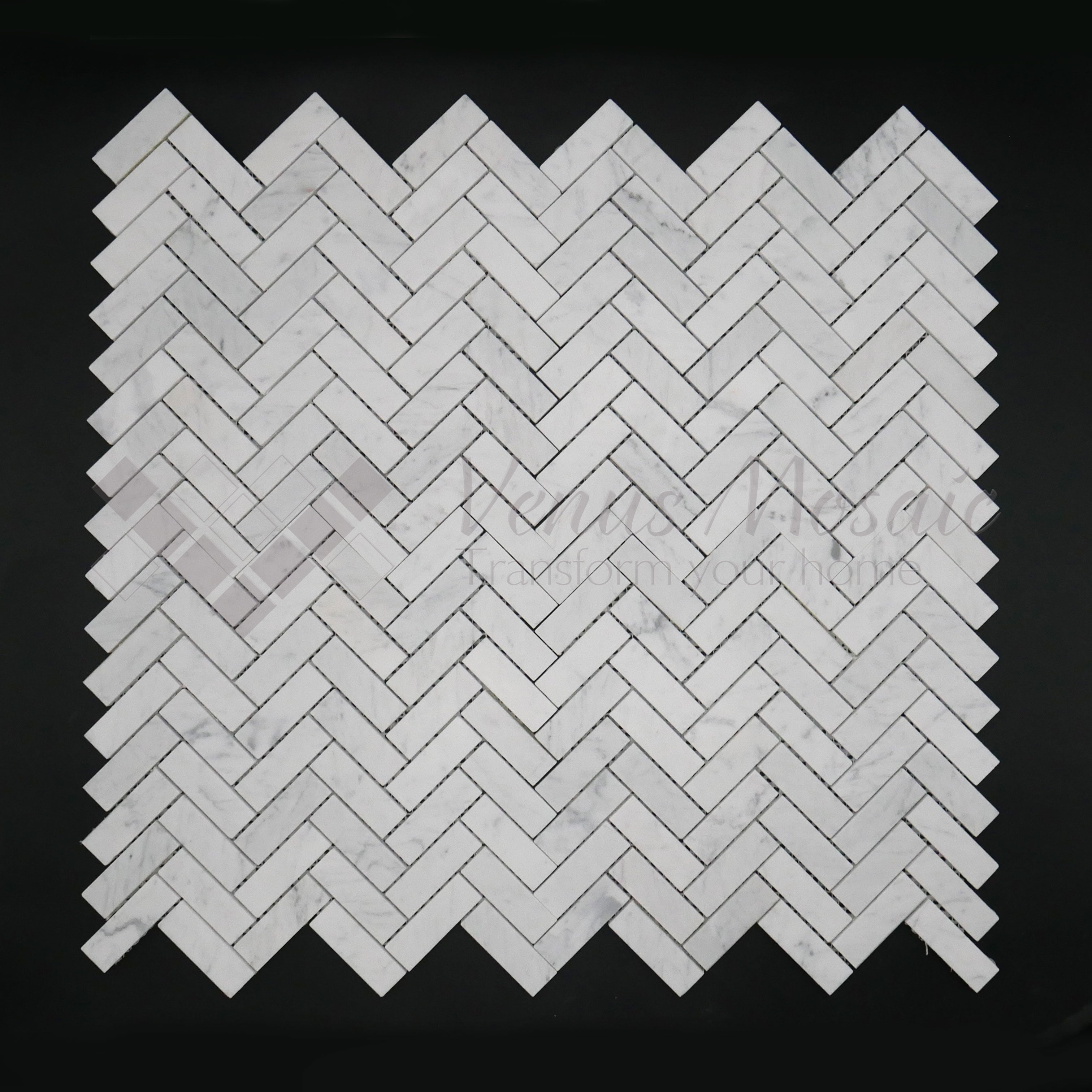 Venus Mosaic Marble Herringbone