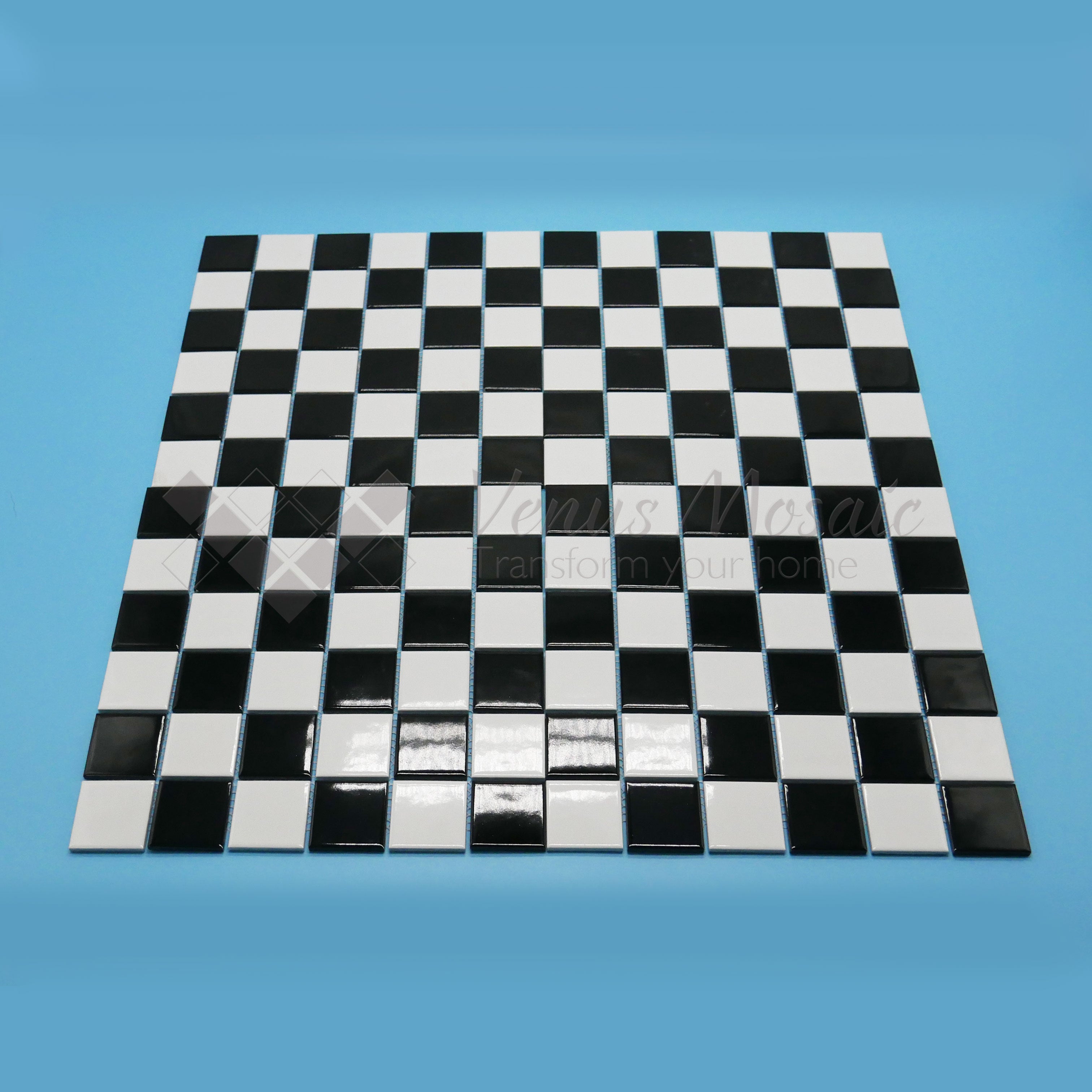 Venus Mosaic Porcelain Large Checkered Tile