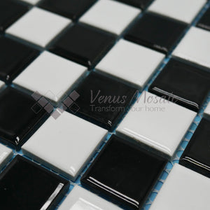 Venus Mosaic Porcelain Small Checkered Tile