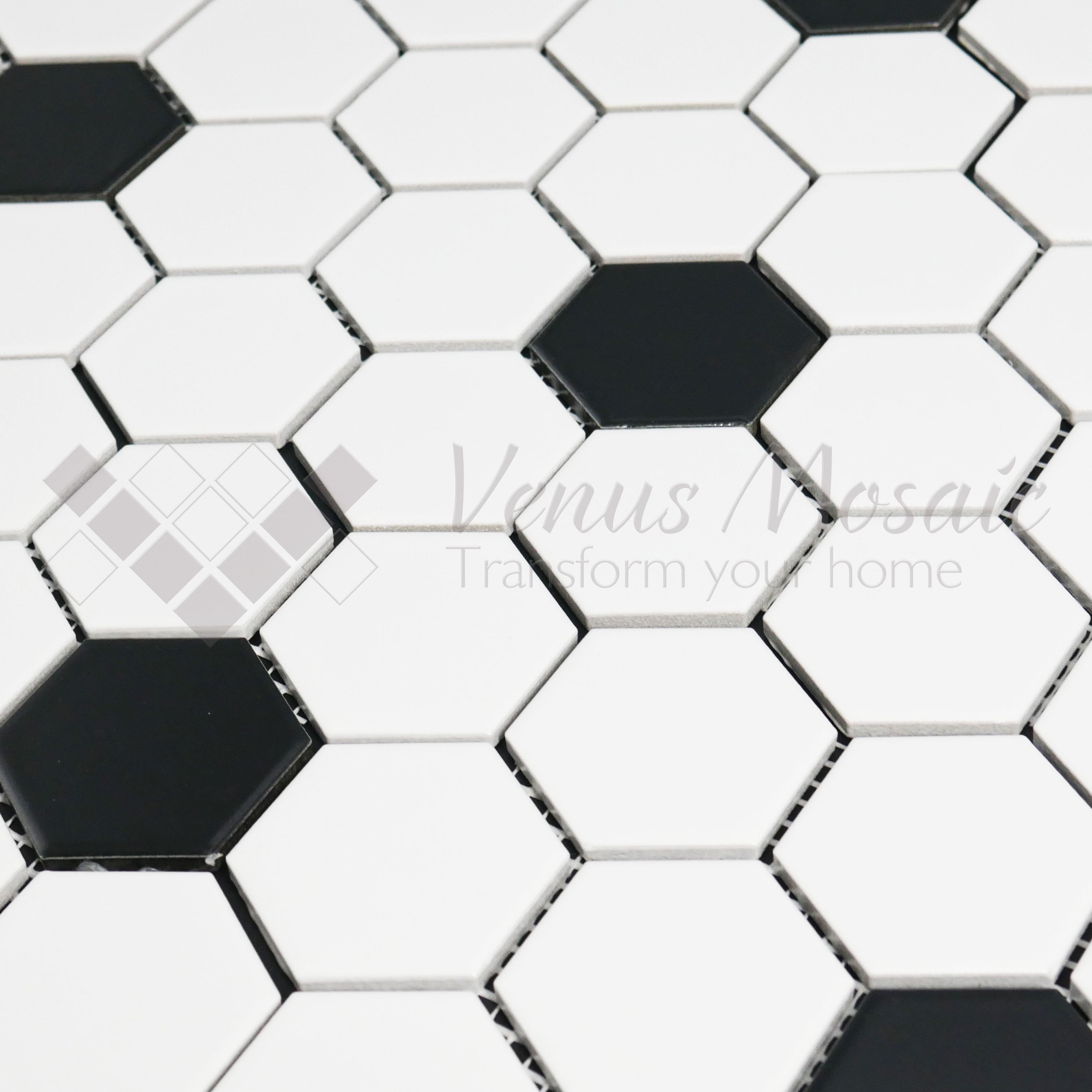 Venus Mosaic Porcelain Hexagon Tile