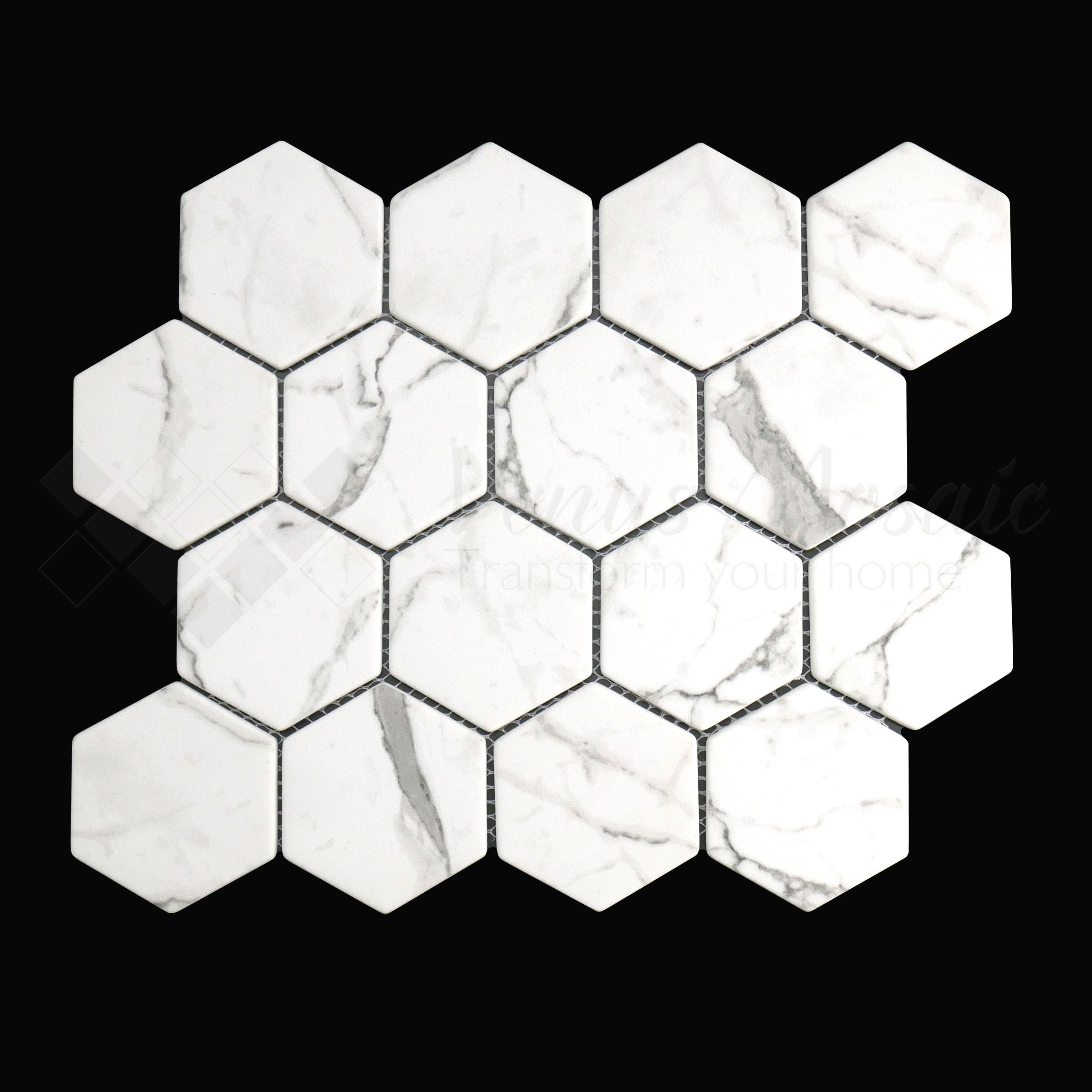 Venus Mosaic Hexagon - Eco Glass Mosaic