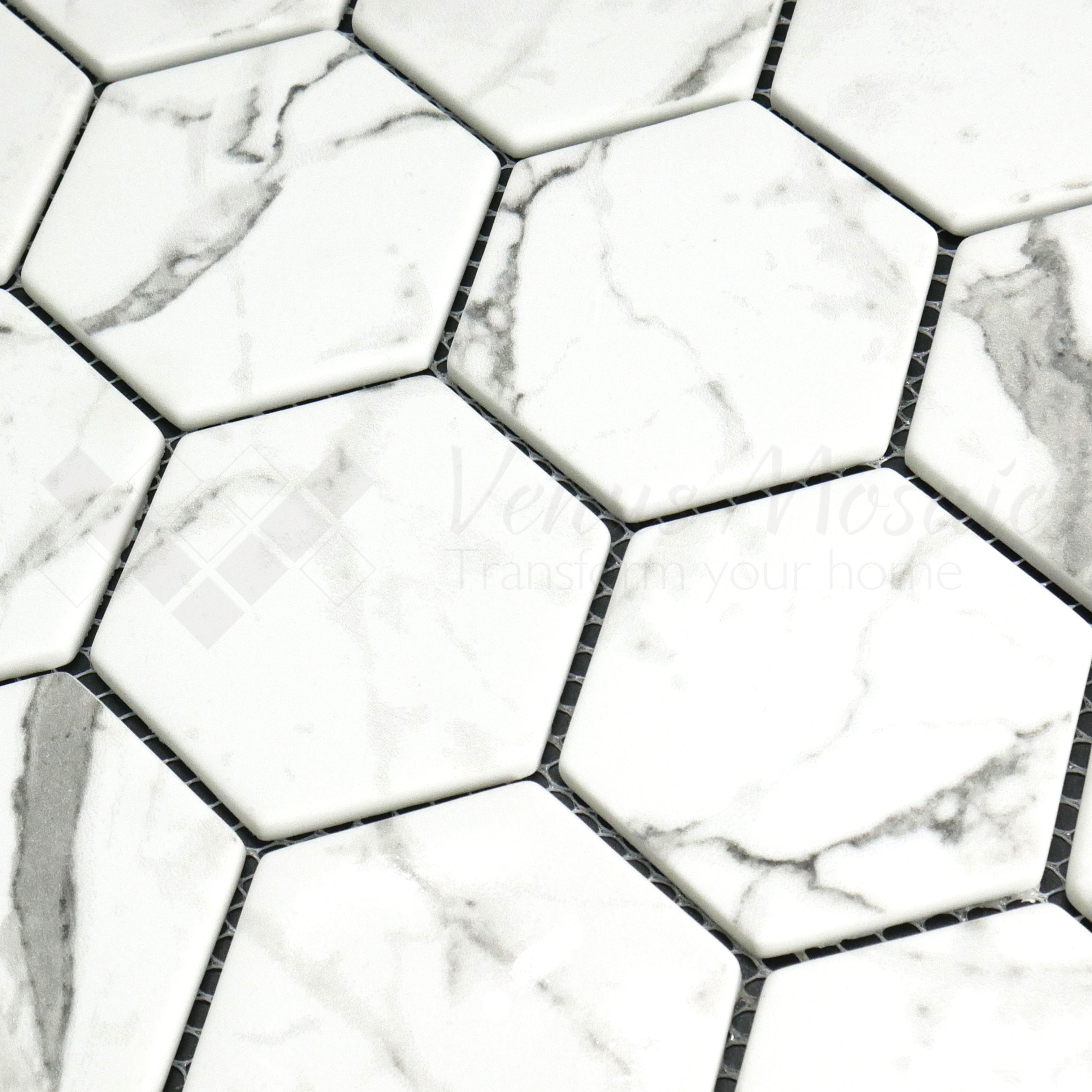 Venus Mosaic Hexagon - Eco Glass Mosaic