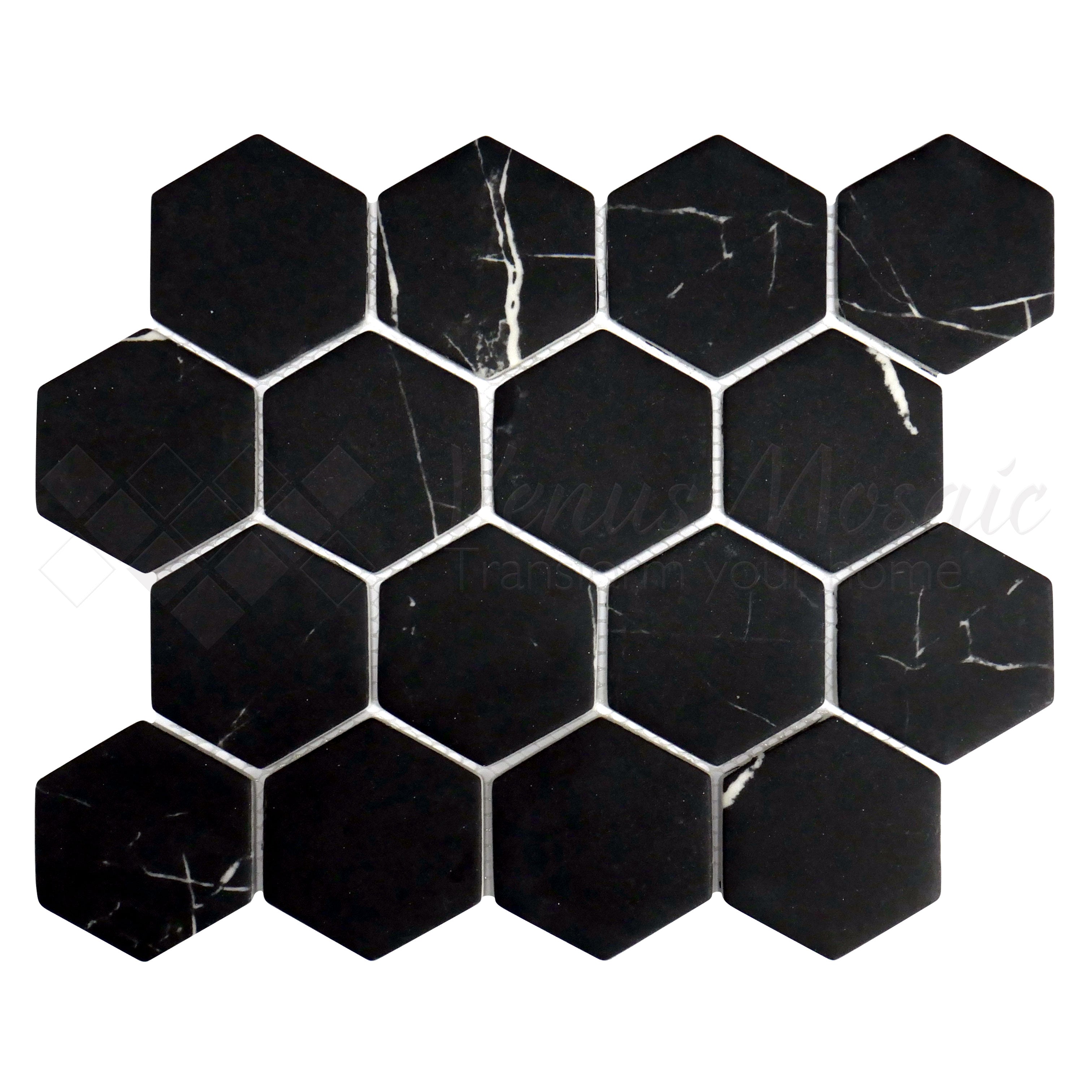 Venus Mosaic Hexagon - Eco Glass Mosaic