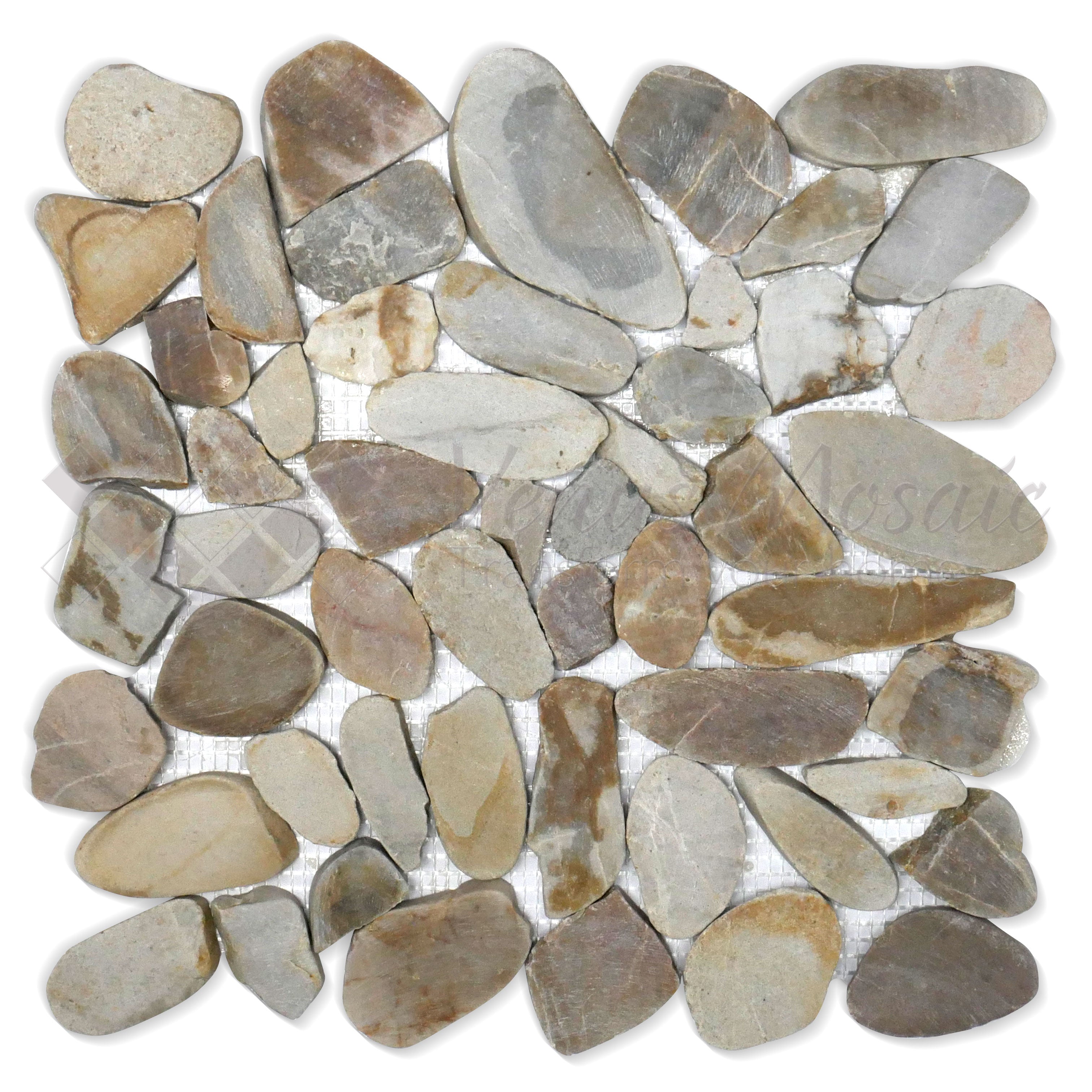 Venus Mosaic Stone Pebbled Tile