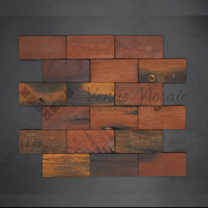 Venus Mosaic Subway Wood Tile